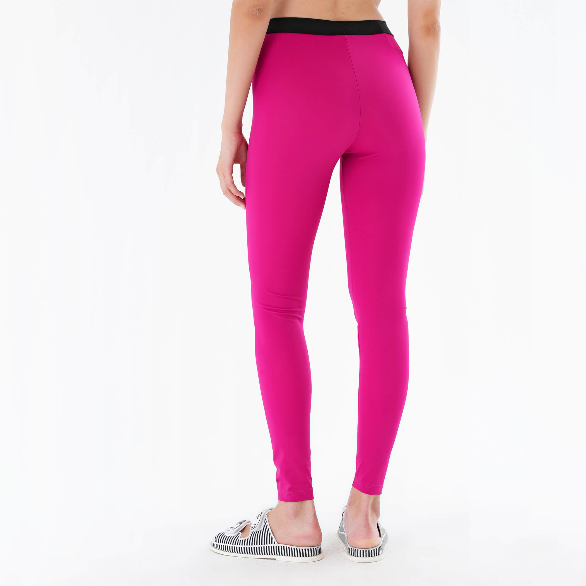 Tom Ford - Fuschia Logo Leggings M